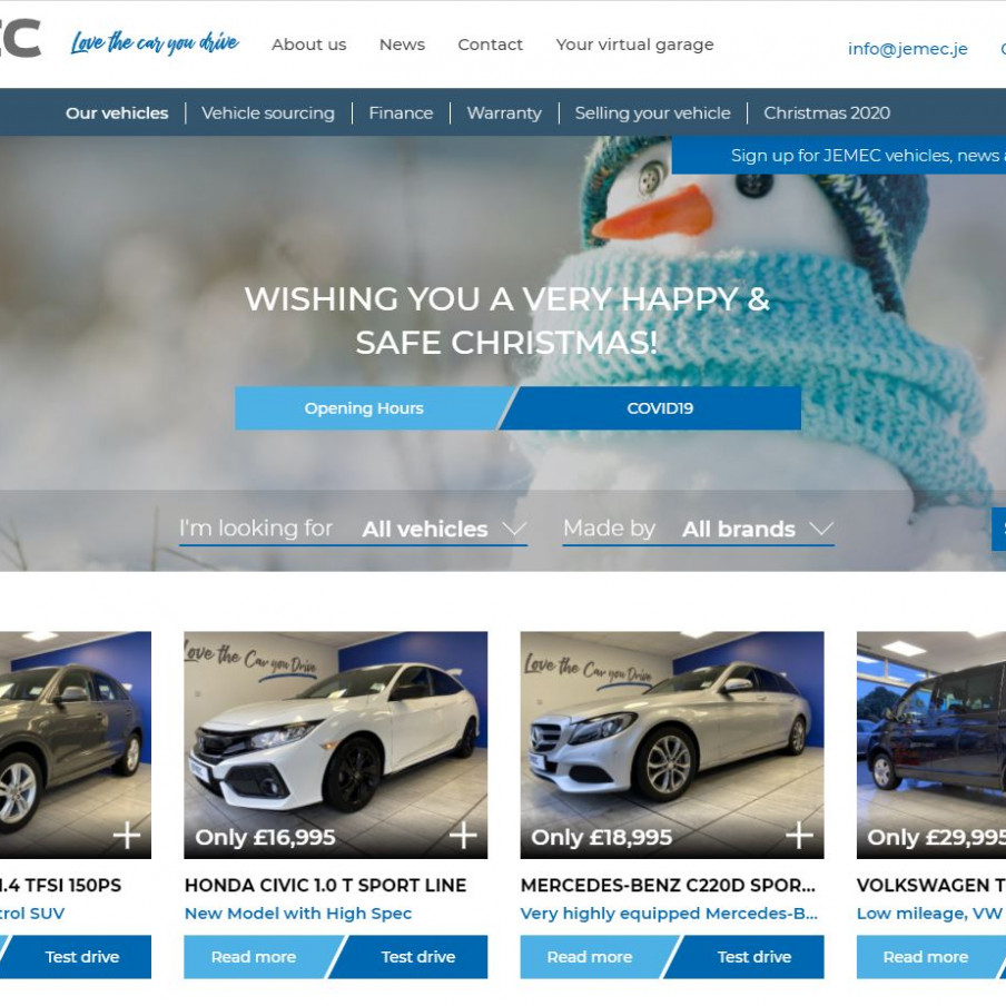 JEMEC launch new website (at last!)